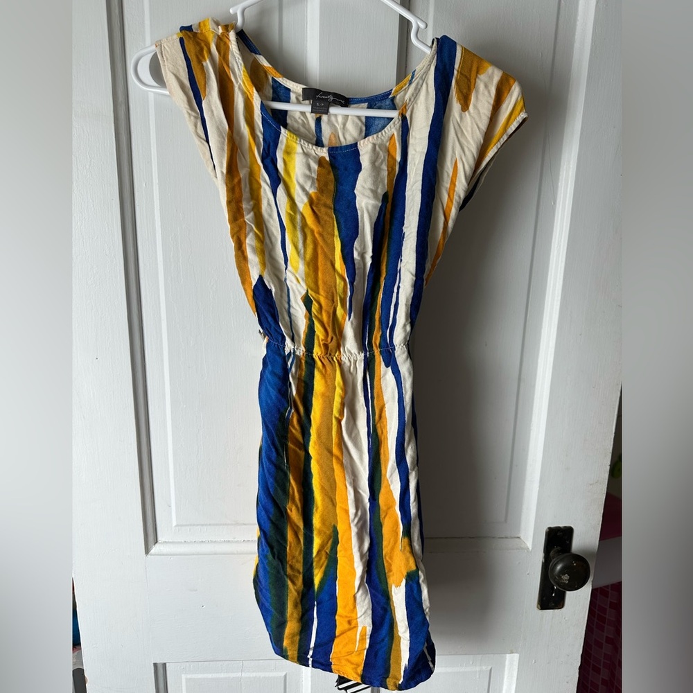 Forever 21 Multicolor Striped Mini Dress